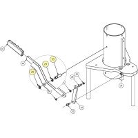 Lift Arm Pivot Assembly - Upper