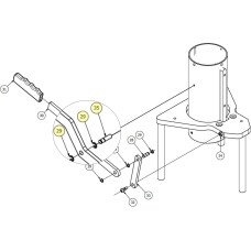 Lift Arm Pivot Assembly - Upper