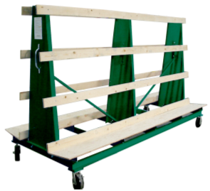 A-Frame Glass Storage - Model 202