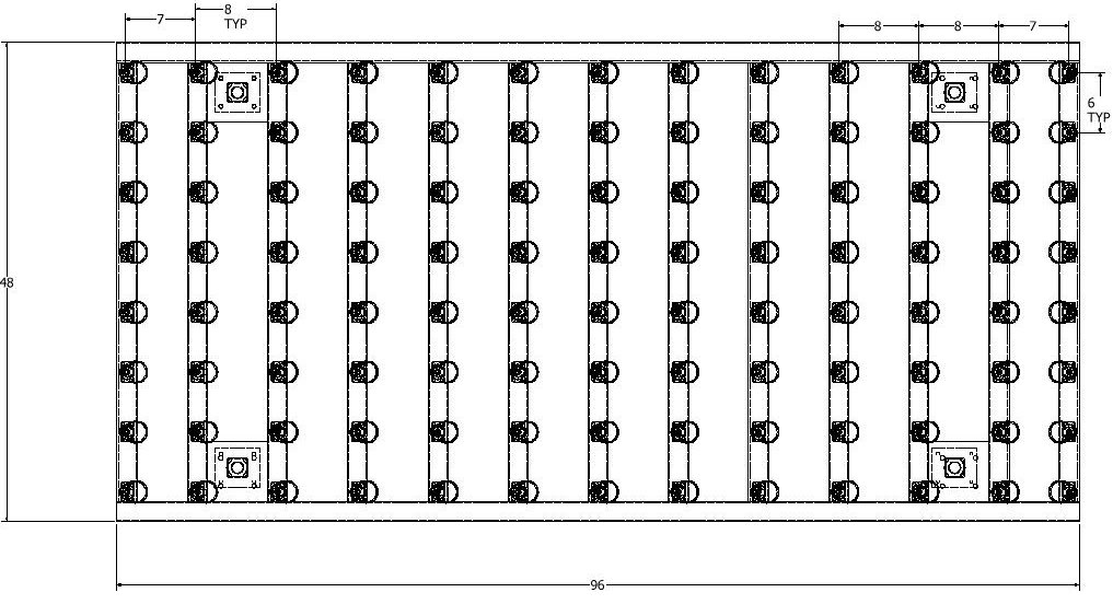 Ball Caster Transfer Table Perfect Score Technologies, LLC