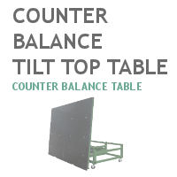 Counter Balance Tilt Top Table