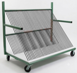 L Frame Double String - Harp Racks