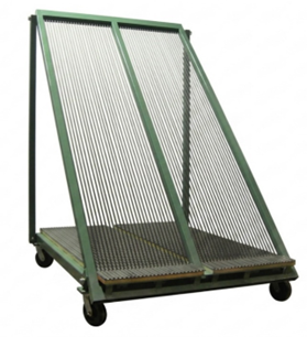 Plate Glass Mid Frame - Harp Racks