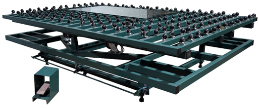 Rotating Ball Caster Table